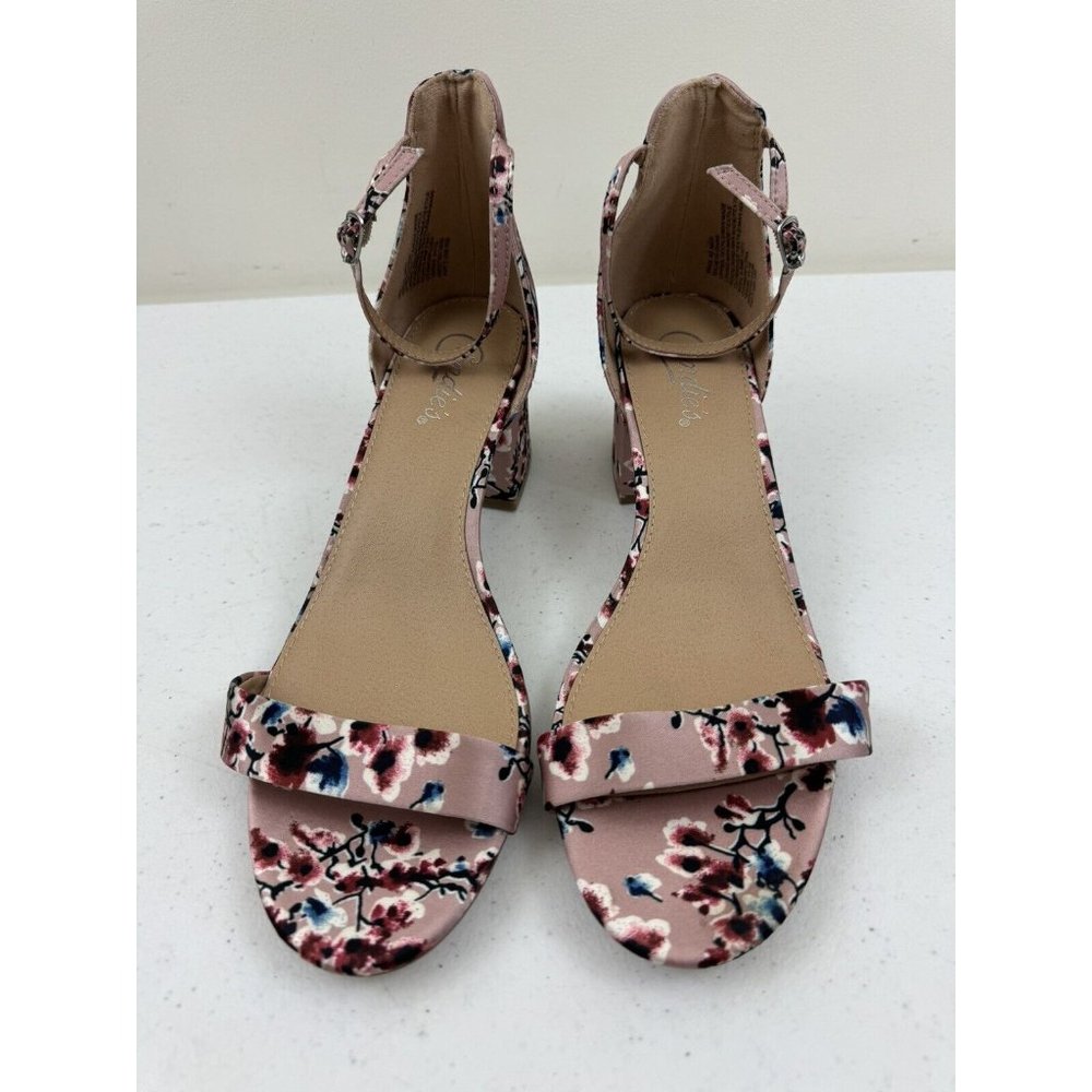 Women’s Candie’s Cosmosflora Block Heel Sandals Size 9.5